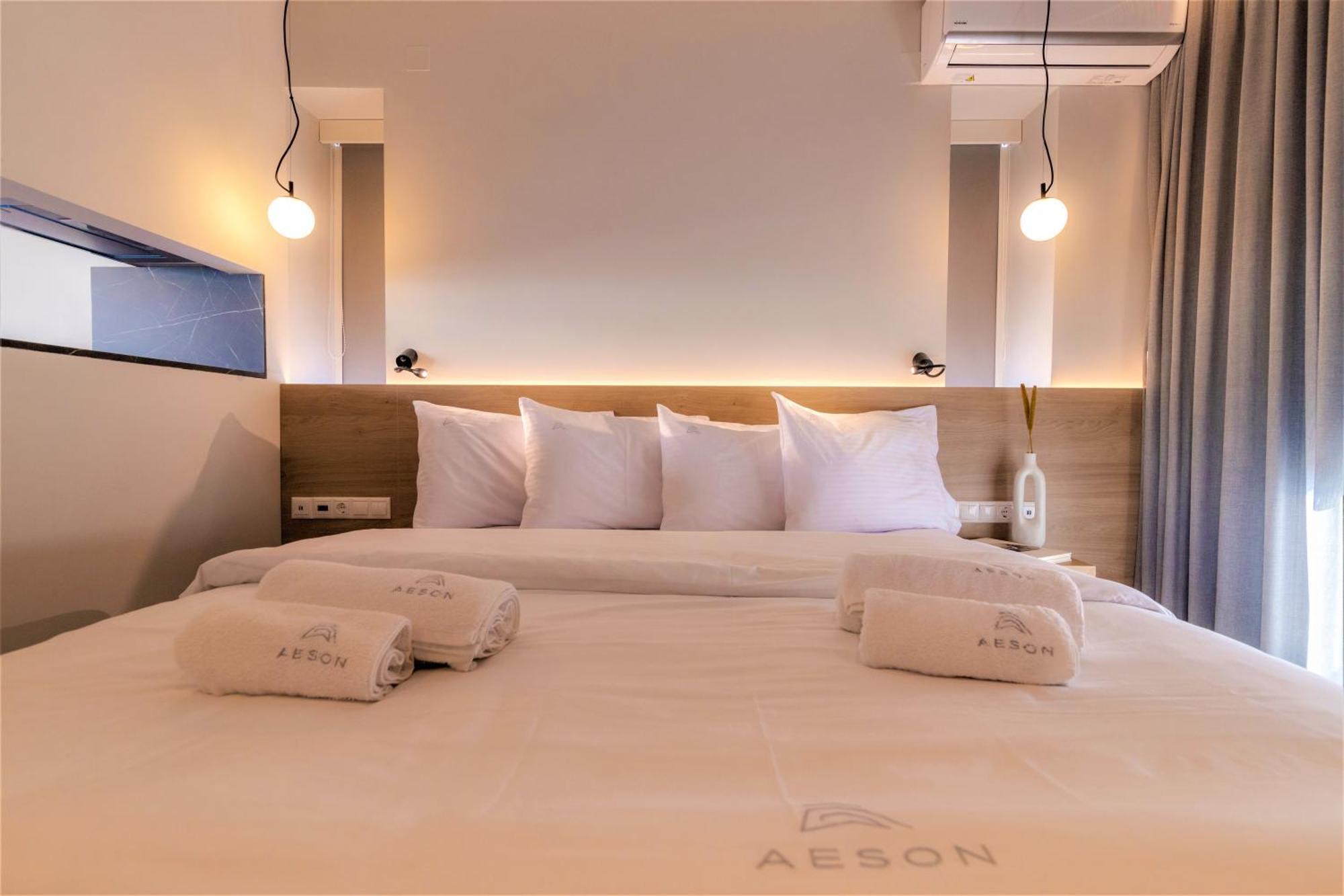 볼로스 Aeson Premium Living 아파트 호텔 외부 사진