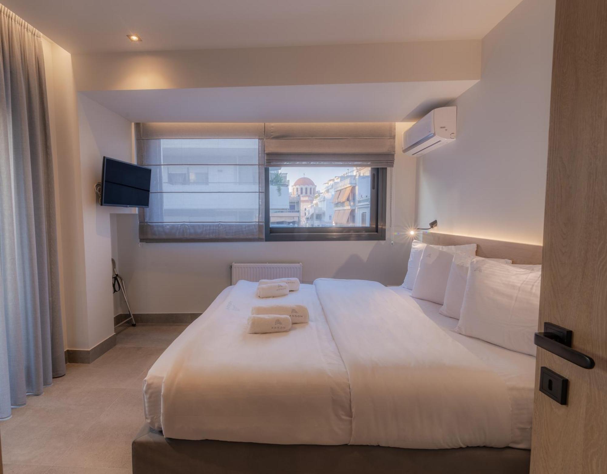 볼로스 Aeson Premium Living 아파트 호텔 외부 사진